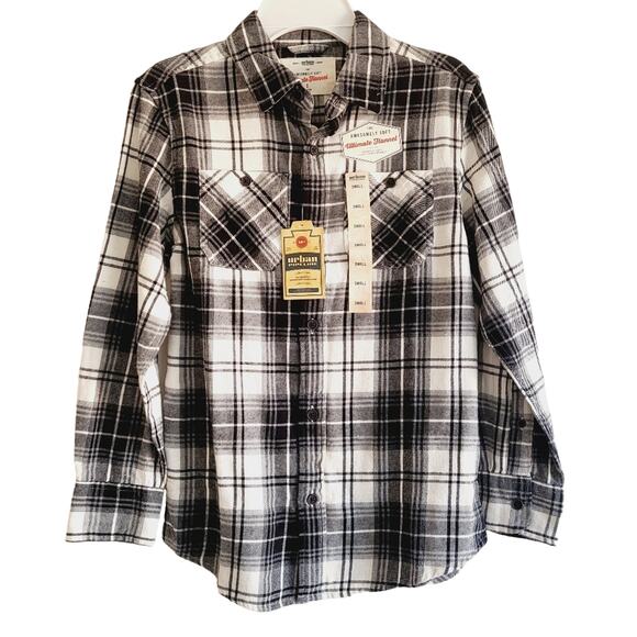 S New Urban Pipeline plaid flannel shirt - Picture 1 of 3